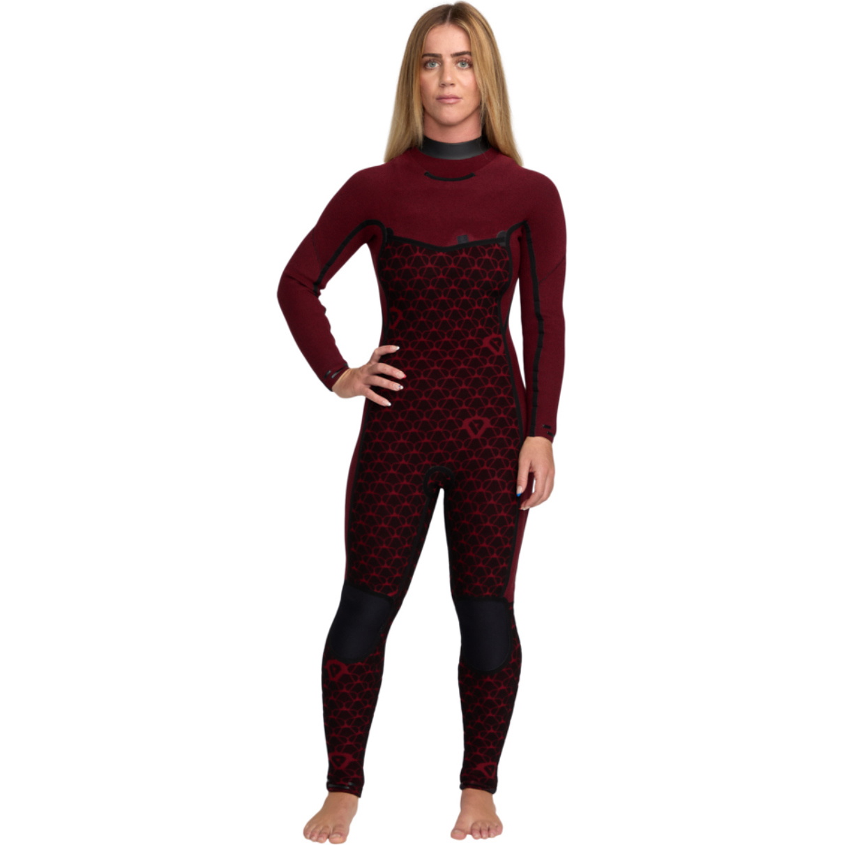 Roupa De Mergulho Feminina Roxy Elite Xtra Warm 4/3mm Chest Zip Modelo 26BW213501 - Black